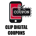 Clip digital coupons