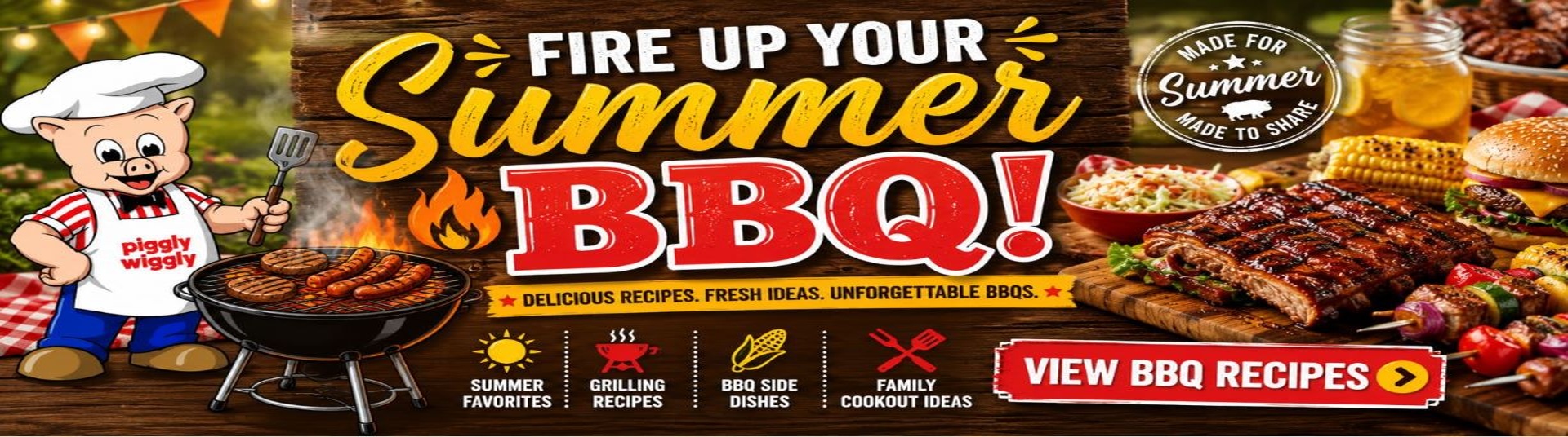fire up your summer bbq with delicious recipes